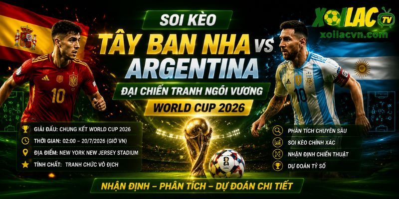 Soi kèo Tây Ban Nha vs Argentina