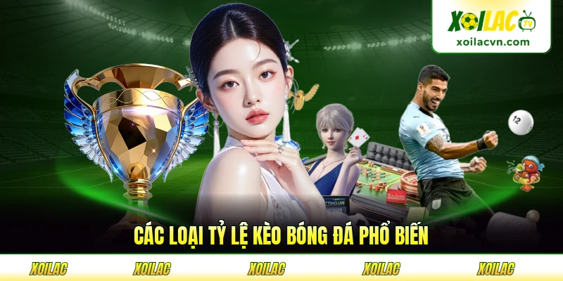 Các loại tỷ lệ kèo bóng đá phổ biến ở sàn khi có luật mới