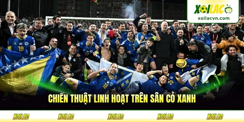 Chiến thuật linh hoạt trên sân cỏ xanh