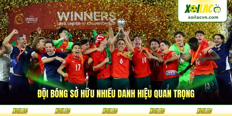 Đội bóng sở hữu nhiều danh hiệu quan trọng