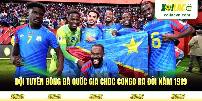 Đội tuyển bóng đá quốc gia CHDC Congo ra đời năm 1919
