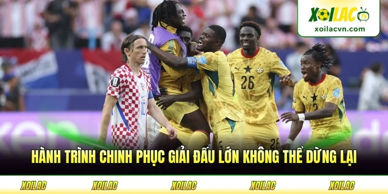 Hành trình chinh phục giải đấu lớn không thể dừng lại