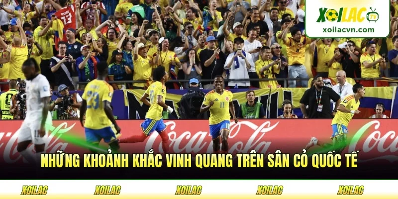 Những khoảnh khắc vinh quang trên sân cỏ quốc tế