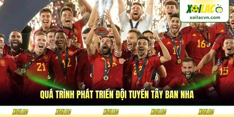 Quá trình phát triển đội tuyển Tây Ban Nha